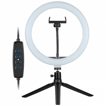 Tracer Lampa,LED, sa mini tripod postoljem, 10W - LED RING LAMP 26cm, MINI TRIPOD