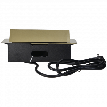 Orno Produžni kabel sa 2 x Schuko utičnice + 2 x USB, ugradbena - OR-AE-13126(GS)/BR