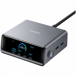 Anker Prime punjač 250W, 6 portova, GaNPrime | Giga Informatika