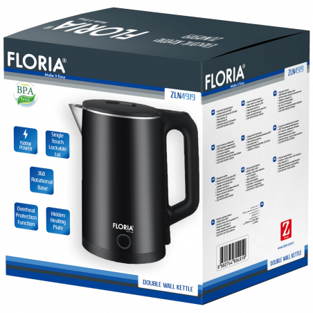 Floria Kuhalo za vodu, zapremina 2.0 l, 1500 W - ZLN4919