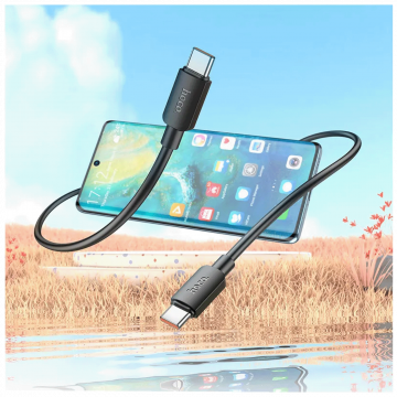 hoco. USB kabl za smartphone, type C, 100W, crna - X96 Hyper, 100W, Crni