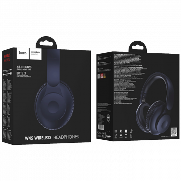 hoco. Slušalice bežične, Bluetooth - W45 Enjoy, Blue