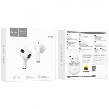 hoco. Slušalice bežične sa kutijicom za punjenje, Bluetooth - EW35 TWS