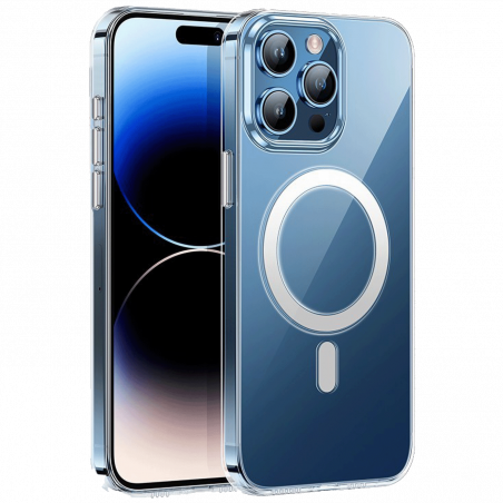 hoco. Maska za iPhone 15 Pro, magnetic, transparent - AS4