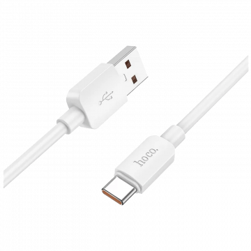 hoco. USB kabl za smartphone, USB-A to type C, 100W, bijela - X96 Hyper, 100W, White