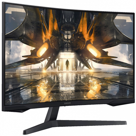 Samsung Monitor 32",Zakrivljeni,WQHD,G5 Odyssey, HDMI,Display Port - LS32AG550EPXEN