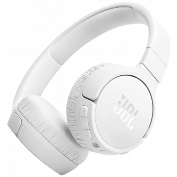 JBL Slušalice bežične sa mikrofonom, Bluetooth + audio kabel - Tune 670NC White