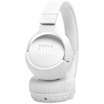 JBL Slušalice bežične sa mikrofonom, Bluetooth + audio kabel - Tune 670NC White