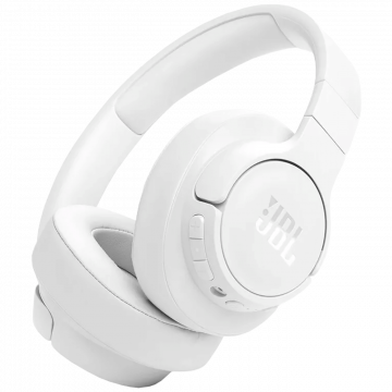 JBL Slušalice bežične sa mikrofonom, Bluetooth + audio kabel - Tune 770NC White