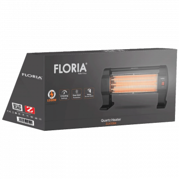 Floria Grijalica sa halogenim ( kvarcnim ) grijačem, 1200 W - ZLN1084 BK