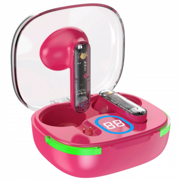 MeanIT Slušalica bežična, Bluetooth v5.3, crvena - TWS B80