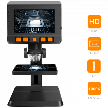 NN-Su Stoni elektronski digitalni mikroskop sa ekranom od 4.3" - P110 50X-1000X
