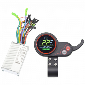 NN-Su LCD brzinomjer, set, za električni romobil - LCD Speedmeter, Set, SL-100, 48V