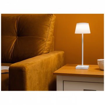 Tracer Lampa, stolna, 4W, IP44 - PLUTO WHITE TABLE LAMP