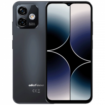 ulefone Smartphone 6.52", Octa Core 1.6GHz, RAM 8GB, 50 Mpixel - Note 16 Pro DS 8GB/128GB Black EU