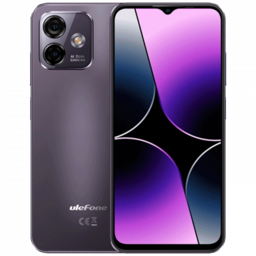 ulefone Smartphone 6.52", Octa Core 1.6GHz, RAM 8GB, 50 Mpixel - Note 16 Pro DS 8GB/128GB Violet EU