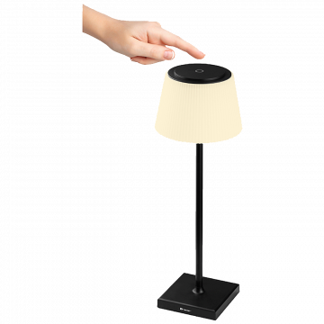 Tracer Lampa, stolna, 4W, IP44 - PLUTO BLACK TABLE LAMP