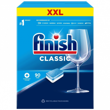 Finish Tablete za mašinu za pranje suđa, 90 kom. - Finish Classic 90