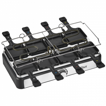 Zilan Električni Roštilj / Raclette / Fondue od sira, 3u1, 1400W - ZLN8856