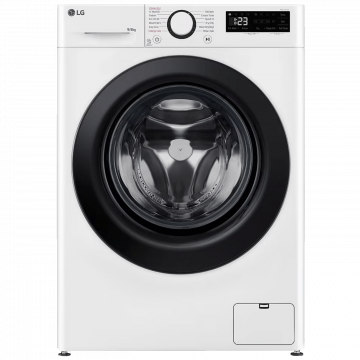 LG Mašina za veš sa parom/sušilica, 1400 obrtaja, 9/6 kg - F4DR509SBW