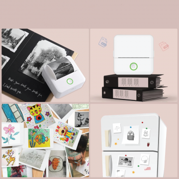 NN-Su Printer, mobilni , Zero INK, Bluetooth, set - X6 Mini Printer, set, Bluetooth