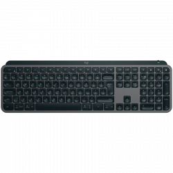 Logitech MX Keys S bežična tastatura, Graphite, Bluetooth, USB-C punjenje