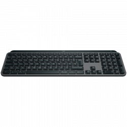 Logitech MX Keys S bežična tastatura, Graphite, Bluetooth, USB-C punjenje