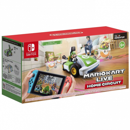 Nintendo Igra za Nintendo Switch:Mario Kart Live Home Circ.Luigi  Set - Mario Kart Live:Home Circuit Luigi