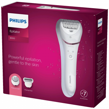 Philips Epilator za suhu i mokru kožu, Series 8000 - BRE730/10