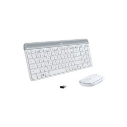 Logitech MK470 bežični set tastature i miša sa USB prijemnikom, bijeli
