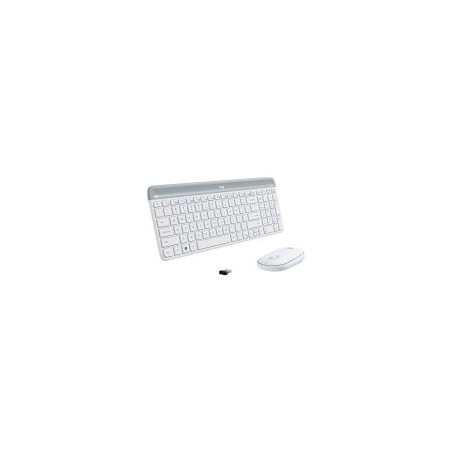 Logitech MK470 bežični set tastature i miša sa USB prijemnikom, bijeli