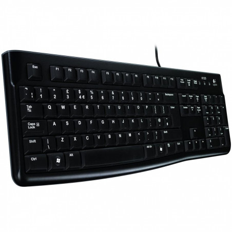 Logitech K120 žična tastatura hrvatski raspored, USB, crna