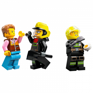 Lego Vatrogasno vozilo 4x4 sa spasilačkim čamcem,LEGO City - Vatrogasno vozilo sa čamcem