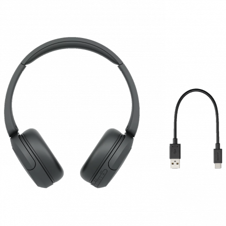 Sony Bežične bluetooth slušalice, WH-CH520, Crna - WHCH520B.CE7