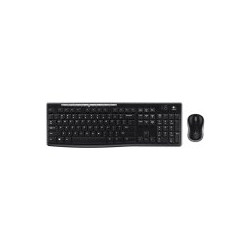 Logitech MK270 bežični set tastature i miša sa USB prijemnikom, QWERTY, 8 funkcijskih tipki