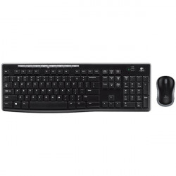 Logitech MK270 bežični set tastature i miša sa USB prijemnikom, QWERTY, 8 funkcijskih tipki