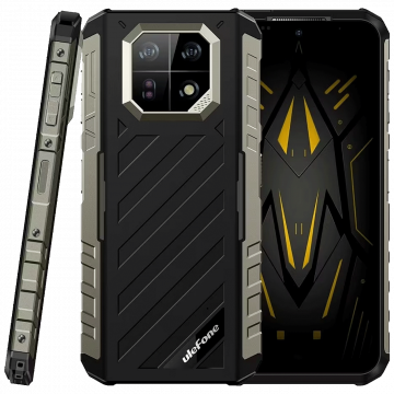 ulefone Smartphone 6.58", RAM 8GB, DualSIM, 6600mAh, 64Mpx - Armor 22 8GB/128GB Black