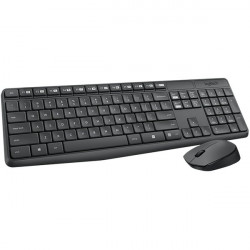 Logitech MK235 bežični set tastatura i miš, USB prijemnik, QWERTY