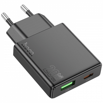 hoco. Punjač kućni, brzi, PD20W + QC3.0 Dual Port - N38 Delgado EU