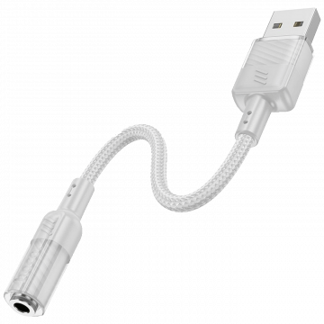 hoco. Adapter za slušalice, USB type A na 3.5 mm - LS37 Spirit