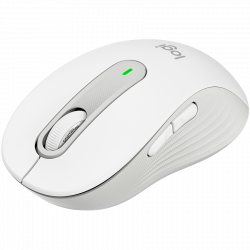 Logitech M650 Signature Bluetooth bežični miš, bijeli, 2000 DPI, tihi klikovi