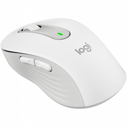 Logitech M650 Signature Bluetooth bežični miš, bijeli, 2000 DPI, tihi klikovi