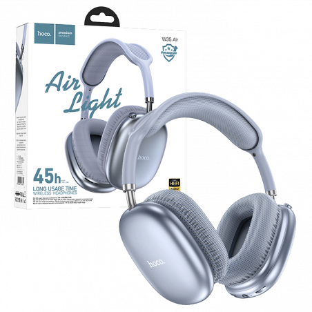 hoco. Slušalice bežične sa mikrofonom, Bluetooth, plava - W35 Air Triumph Blue