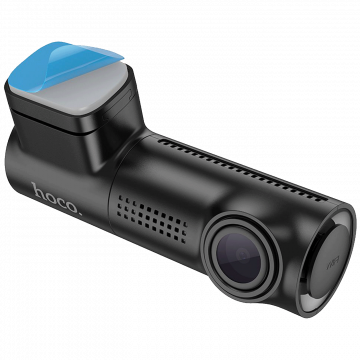 hoco. Auto kamera, 2 Mpxiel, 0.96" TFT, FullHD, microSD, WiFi - DV1