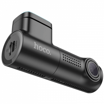 hoco. Auto kamera, 2 Mpxiel, 0.96" TFT, FullHD, microSD, WiFi - DV1