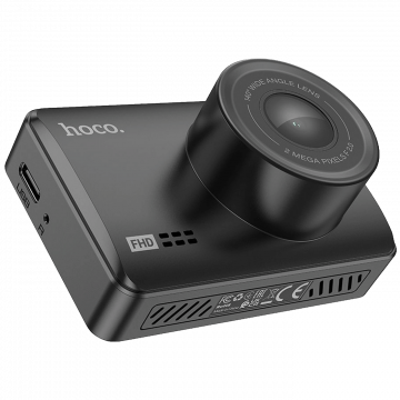 hoco. Auto kamera, 2 Mpxiel, 2.45 IPS", FullHD, microSD - DV2