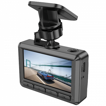 hoco. Auto kamera, 2 Mpxiel, Dual Camera, FullHD, microSD - DV3