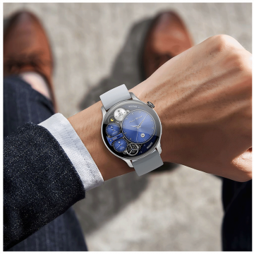 hoco. Pametni sat, 1.43", AMOLED zaslon, Bluetooth, IP68 - Y10 Pro Silver