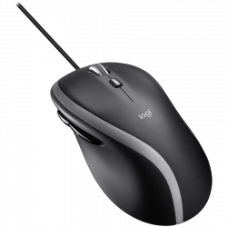 Logitech M500s žičani miš, crni, USB, 4000 dpi, 7 tipki