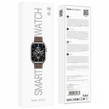 hoco. Pametni sat, 2.03" zaslon, Bluetooth, IP67 - Y17 Silver
